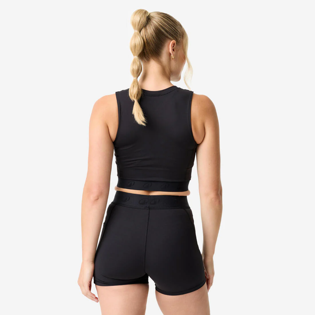 Women's Sports Crop Top with Elasticated Hem - Image 8