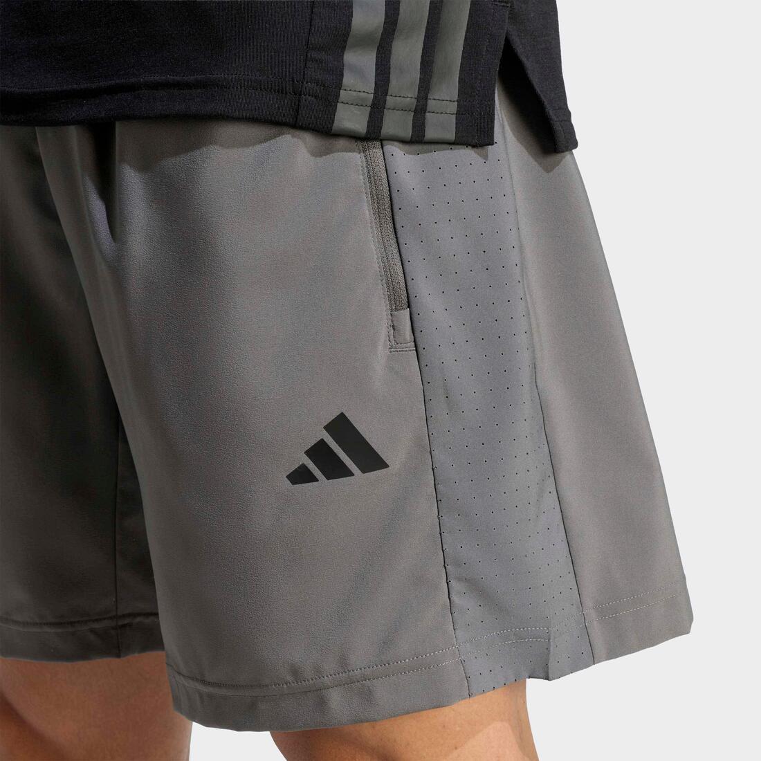 Workout Essentials Base Woven Short, Grey - Image 5