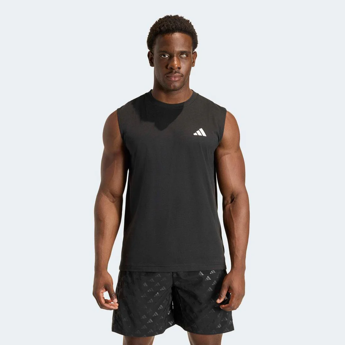 Workout Essentials Feelready Sleeveless T-Shirt, Black - Image 2