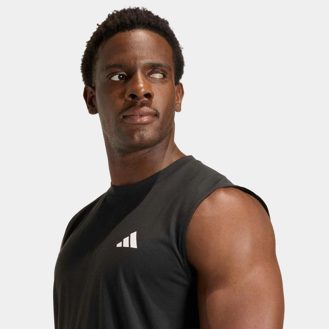 Workout Essentials Feelready Sleeveless T-Shirt, Black - Image 5