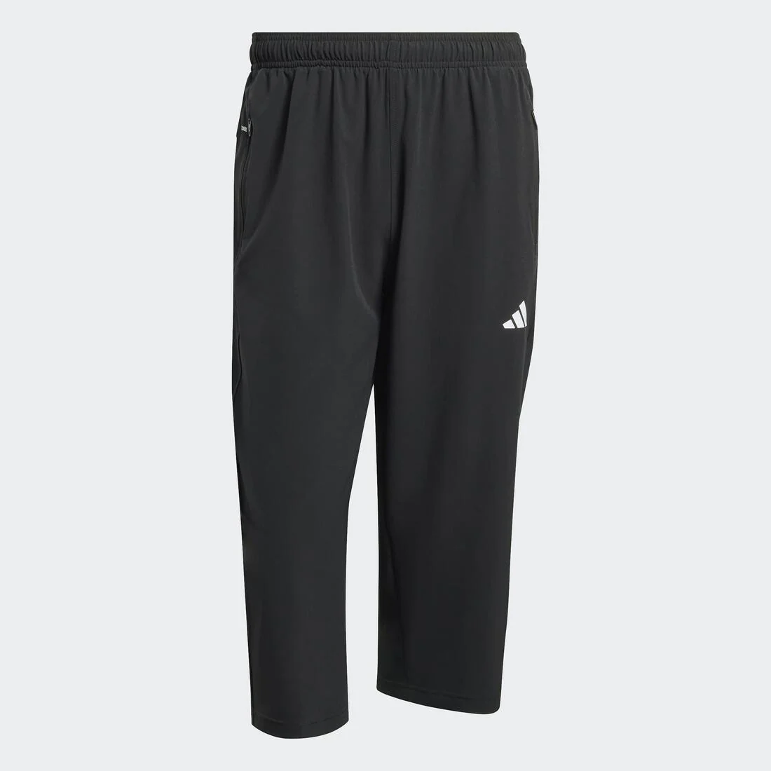 Workout Essentials Flex Woven 3/4 Pant, Black