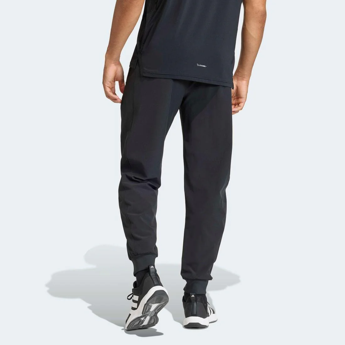Workout Essentials Flex Woven Pant, Black - Image 3