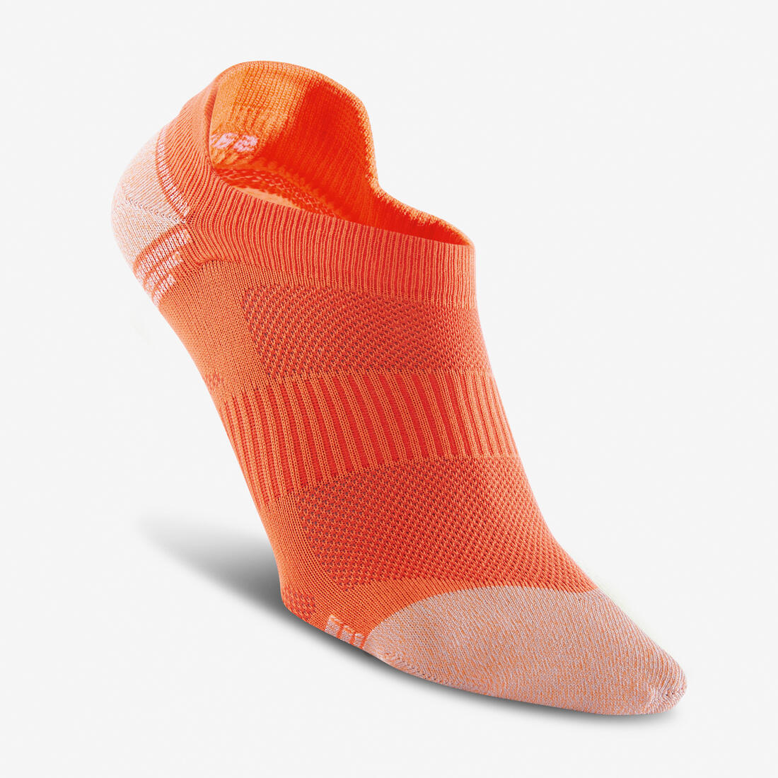 WS 500 Invisible Fresh Active and Nordinc Walking Socks - Red/Orange/Blue - Image 3