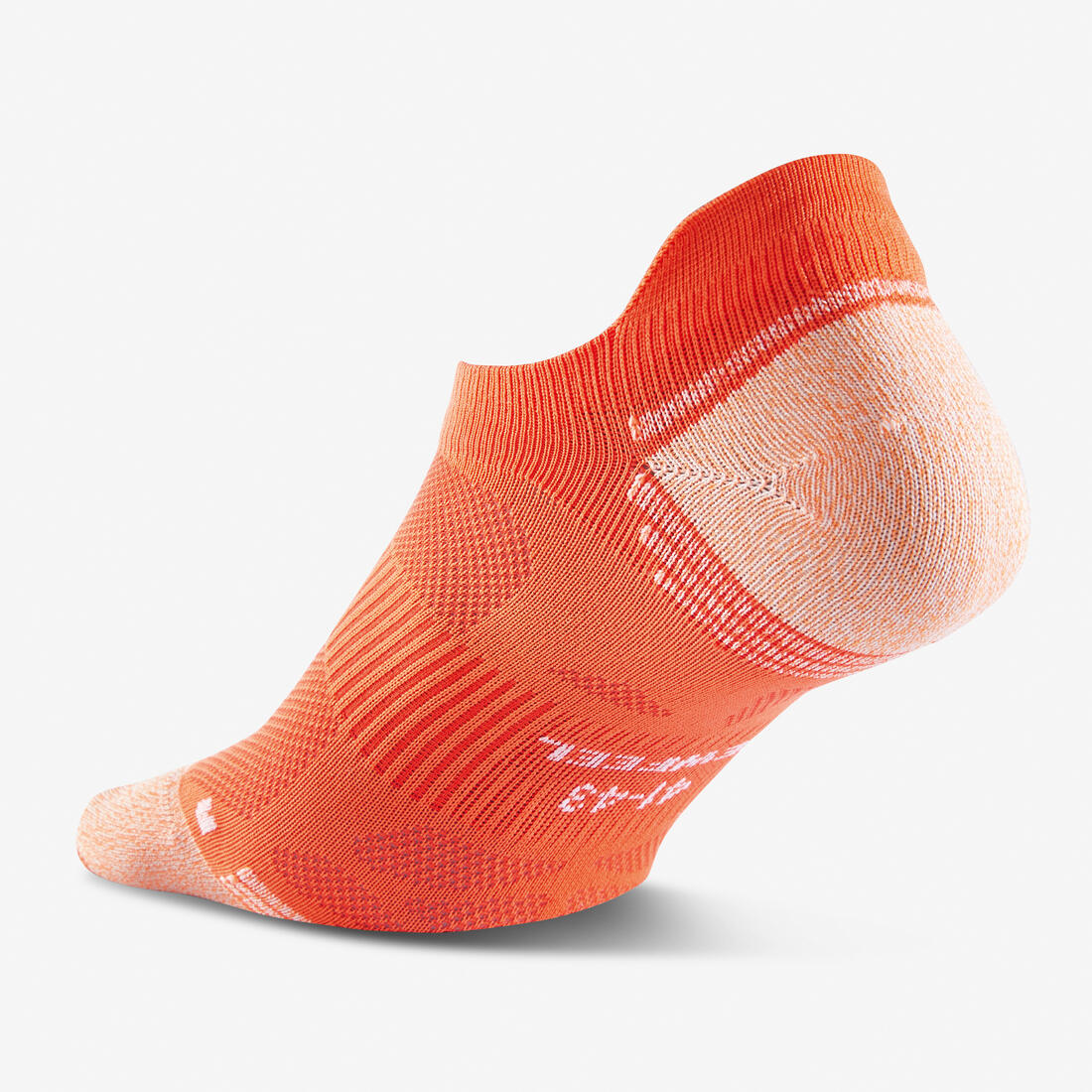 WS 500 Invisible Fresh Active and Nordinc Walking Socks - Red/Orange/Blue - Image 5