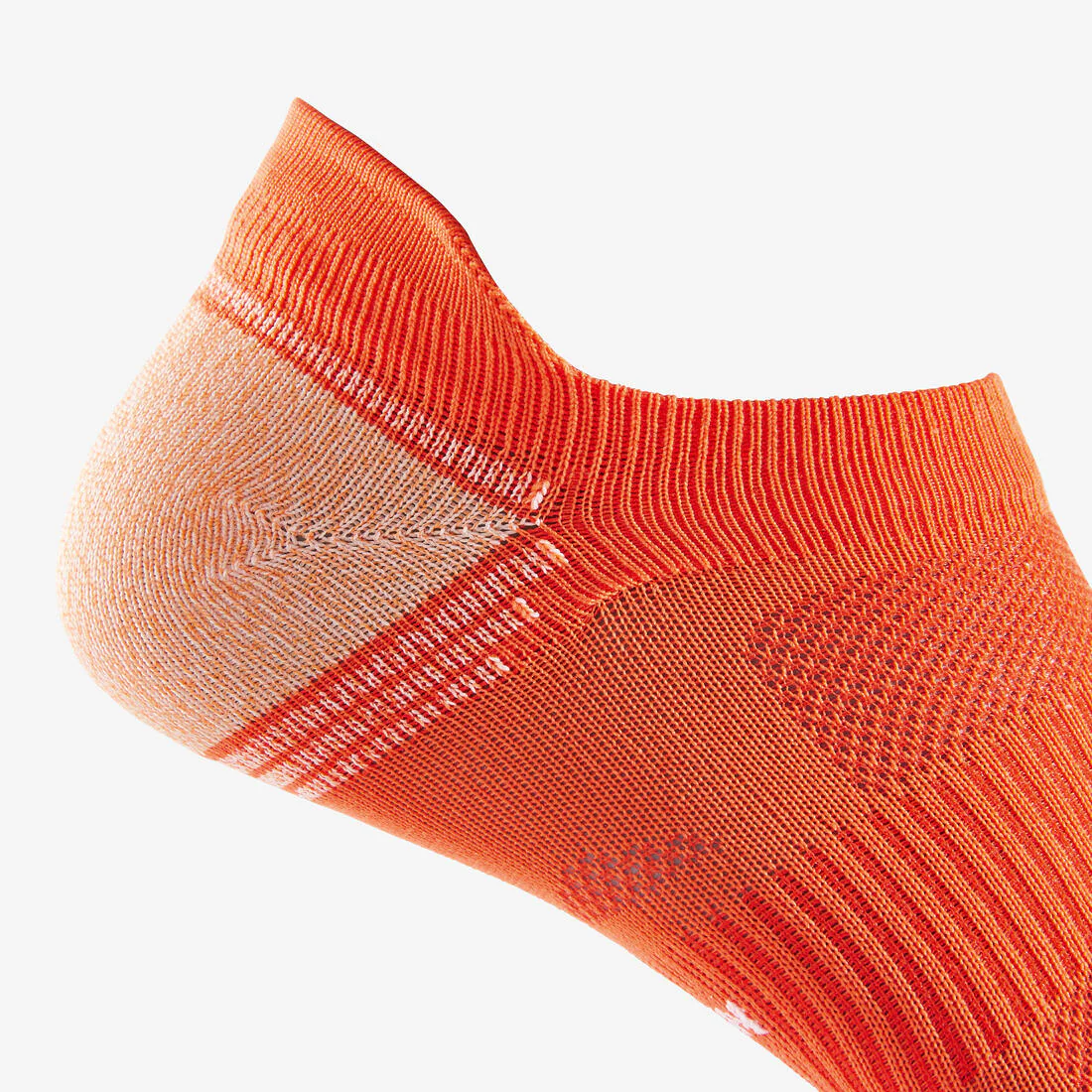 WS 500 Invisible Fresh Active and Nordinc Walking Socks - Red/Orange/Blue - Image 6