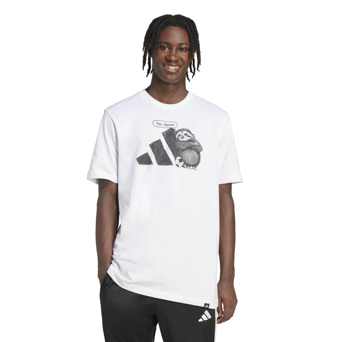 Yay Sports Graphic T-Shirt, White